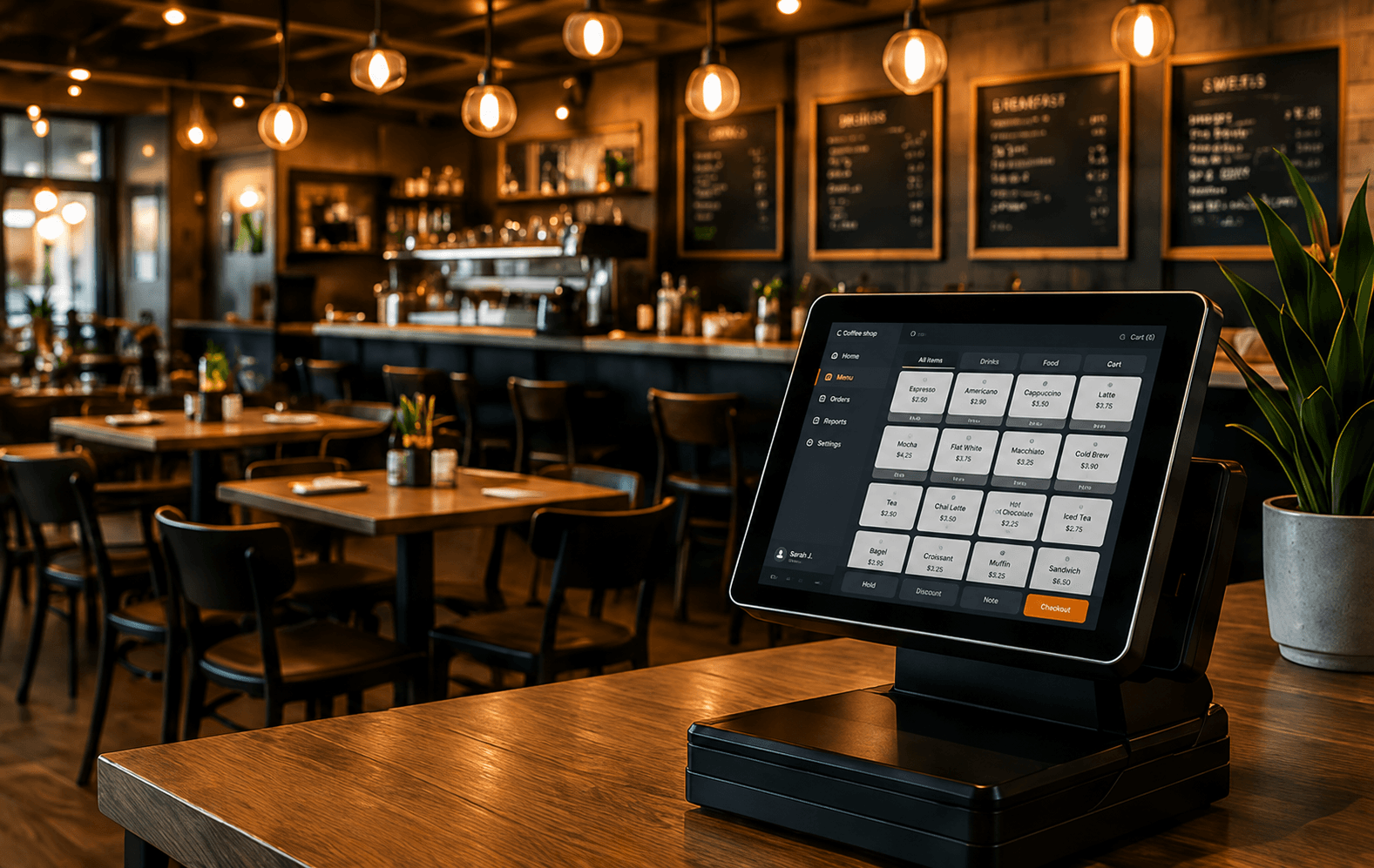 Restaurant point-of-sale system